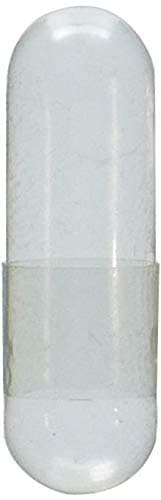 2000 Empty "00" Gelatin Capsules in a single pack