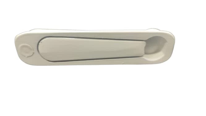 Zinc UPVC Sliding Window Pop Up Handle (White, Pack of 1)