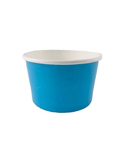 ice cream paper cups 4oz,(200, blue)