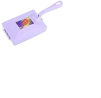 ABBASALI Handheld Double Roller Style Brush Carpet Cleaning Brush Sweeper Crumb Remove Hair Brushes, Random Color Delivery