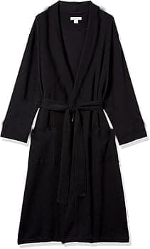 Amazon Essentials Men's Lightweight Waffle Bathrobe (Available in Big & Tall)