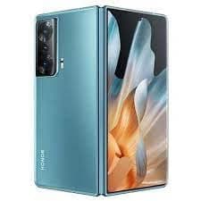 Honor Magic Vs Dual-SIM 512GB ROM + 12GB RAM (Only GSM | No CDMA) Factory Unlocked 5G Smartphone (Cyan) - International Version