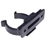 Pro-Pack 10pcs Screw-on Toe Kick Clip Black for Blum and IKEA Cabinets and Base Levelers That are 1-1/8" to 1.25"D