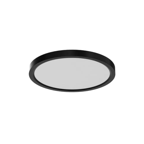 inShareplus 9-inch LED Flush Mount Ceiling Light Fixture, 18W [180W Equiv] Daylight White 5000K Black Thin Flat Modern Ceiling Light, 1800LM Super Bright for Bedroom, Office, Kitchen