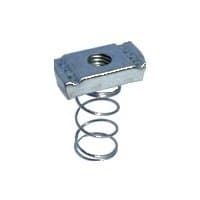 M6 Long Spring Channel Nuts - 100 Per Box - Bright Zinc Plated (BZP) - (CNL6.Q100)