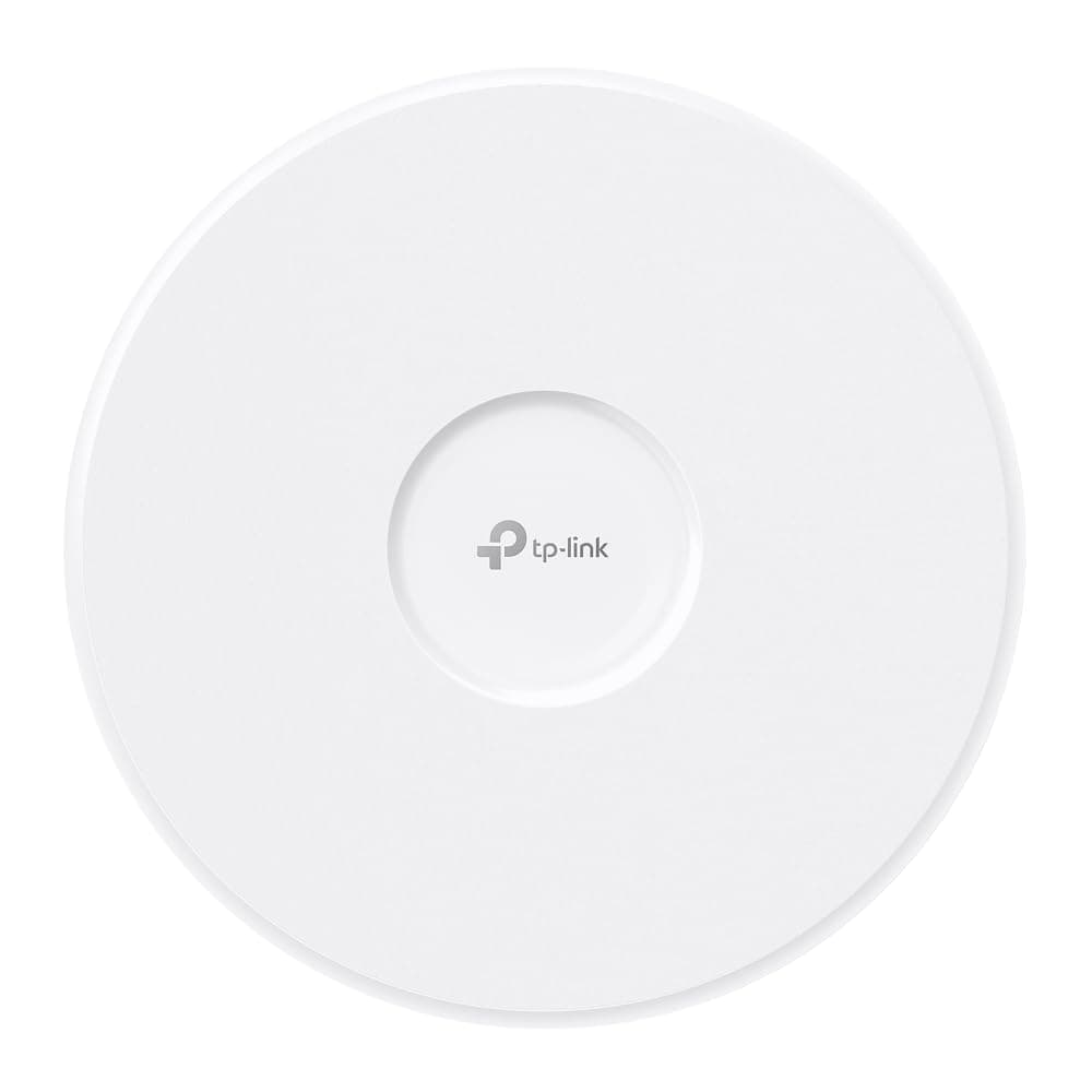 Omada WiFi 7 Wireless Access Point - BE22000 Tri-Band, 2*10G Port, PoE+ or DC Powered, Adapter NOT Included, 5yr Warranty, Captive Portal, Mesh, WPA3, Roaming, Business WiFi Experience(EAP783)