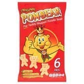 Pom-Bear Original Snacks 6 X 19G by Intersnack