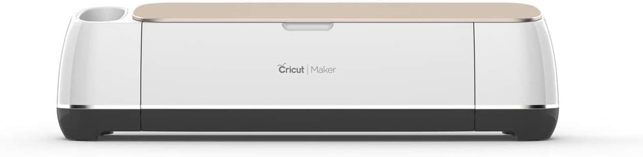 Cricut Maker Machine, Champagne - DIY Smart Cutting Machine for Artwork, Stickers, Labels