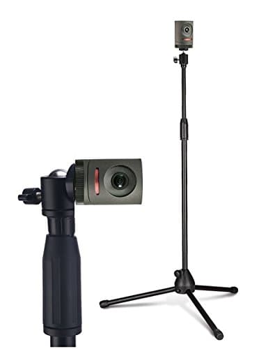 1.5M / 4.9ft Lightweight Tripod Stand Mount Holder with 1/4 Screw for Mevo Live Event Camera by Livestream(1st Generation Only)