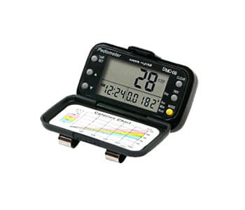 DMC-09 (Black) Digital Smart Pedometer with Large Display for Children & Senior