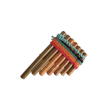 Easy to Use Antara Mini Peruvian Pan Pipes - Percussion Musical Instrument - mainly decorative