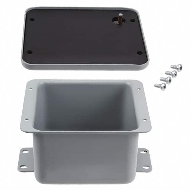 JUNCTION BOX STEEL 4"L X 4"W