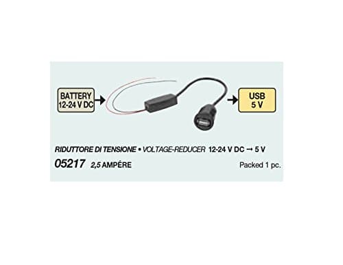 PH 5/217 05217 PHONOCAR Voltage Reducer 12/24 volt on USB