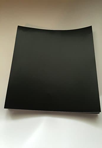 50 Black Gloss 6" inch Square Tile Transfer Stickers pack of 50 easy to apply and look great Gloss