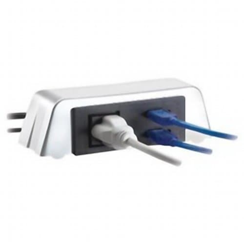 Rolodex Combo 2.0 USB Hub and Power Outlet