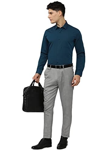 Peter England Men PESFOSLFQ39567 regular