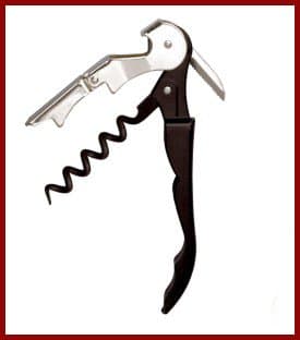 SATOHA Pulltap's Professional Double-hinged Waiter's Corkscrew with