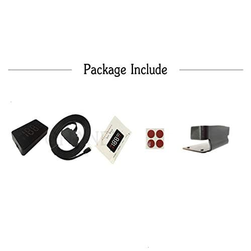 Heads Up Display Car Car Speed Projector Windshield Head Up Display Car Gadgets Automobile HUD Rise Monitor Driving Computer Vizr Heads Up Display