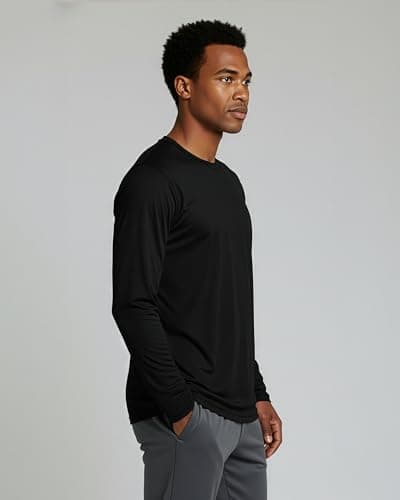 Real Essentials 3 Pack: Men's Quick-Dry Short Sleeve Athletic Performance Polo Shirt (Available in Big & Tall)