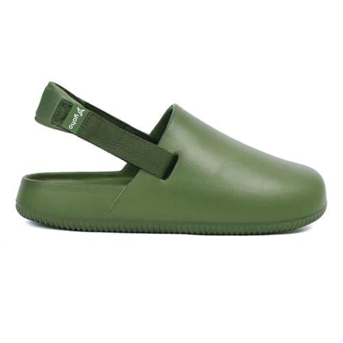 YOHO Glide Clog Sandals for Men | Mule Shape Clogs with Adjustable Straps | Lightweight & Waterproof Cushioned Footwear for Everyday Use