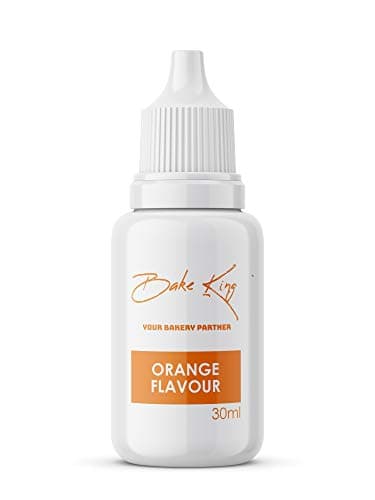 BAKE KING Orange Flavour Essence 30ml | Baking Essential Ideal for Cakes, Jams, Cookies, Ice Creams, Chocolate