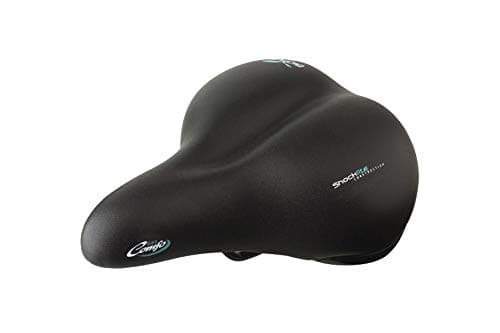 Bioflex Comfo Gel, Ladies Coil Sprung Saddle-Black