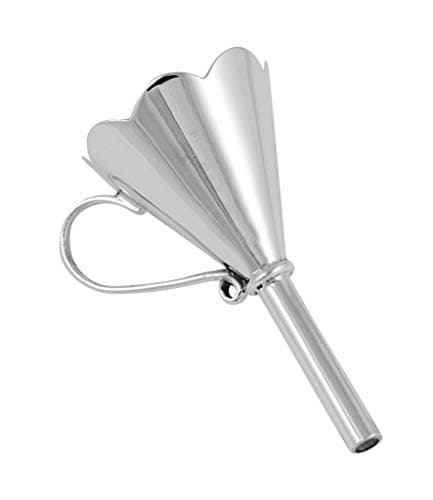 Perfume Funnel - Medium w/Fluted Top - Sterling Silver