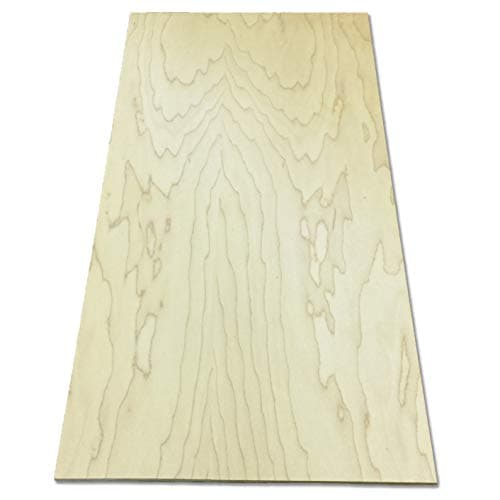 5 mm 1/4" x 12" x 24" Premium Maple Plywood - A/1 Grade - Flat Sheets by Whirled Planet (6)