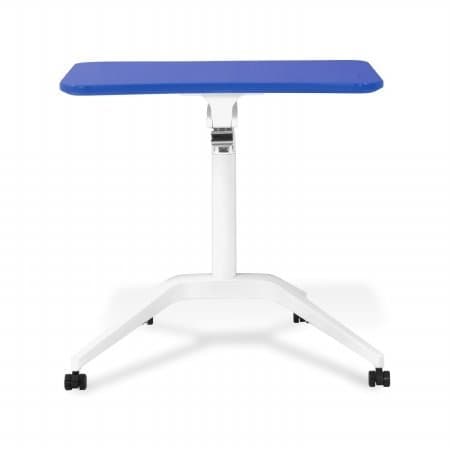 Jesper Office 201-BLUE Workpad Height Adjustable Laptop Desk with Blue Top