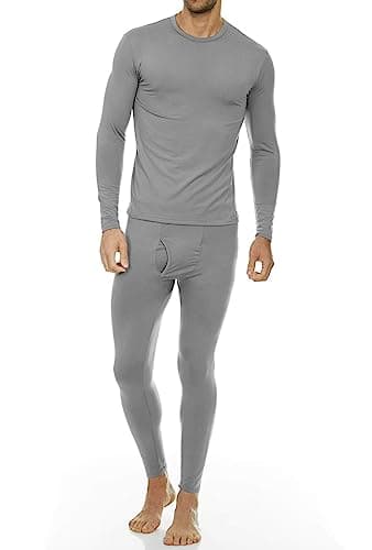 Thermajohn mens Crewneck Base Layer Set