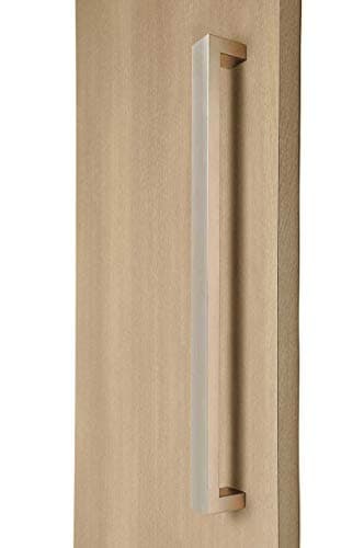 Strongar Modern & Contemporary/Commercial/Residential/Rectangular/Square / 914mm / 36 inches Push-Pull Stainless-Steel Door Handle - Brushed Satin Finish