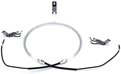 UNIVERSAL HALOGEN OVEN COOKER HEATING ELEMENT BULB with 3x Clips (1200/1400w) - -22CM LEADS- S4U®