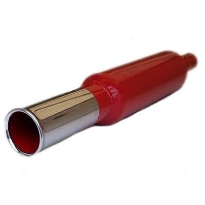 Cherry Bomb Tail Bomb Round End Exhaust Pipe Tailpipe