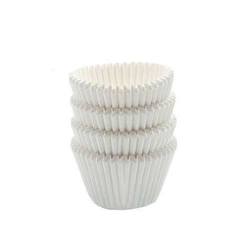 500 Bakery Direct White Petit Four Cases