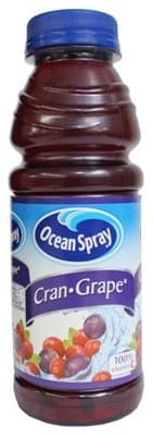 Oceanspray 12/15.2oz Cranberry Grape