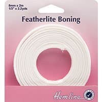 Featherlite Boning 2m X 8mm [White]