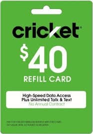 Wireless - $40 Refill Card
