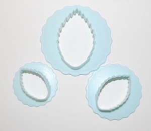 WINDSOR ROSE LEAF CUTTER SET OF 3
