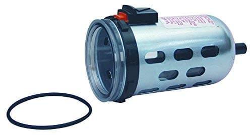 WILKERSON PNEUMATIC GRP-95-948 Plastic, AUTO Drain Guard Assembly, Poly Bowl