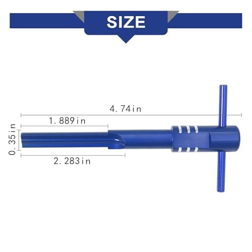 Motorcycle 944 Ignition Switch Housing Alignment Tool Kit Compatible with Harley FLH/T 2014-2020 (Blue)