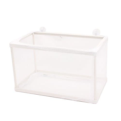 uxcell Aquarium Fish Tank Plastic Floating Isolation Divider Breeding Box Net