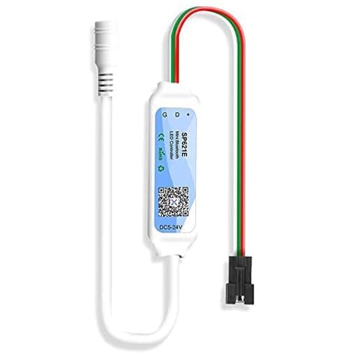 THE PARTY PLANET SP621E Bluetooth Controller for WS2811 WS2812 SM16703 SK6812 1903 3Pin Multicolour Color Music Colour Changing Mode