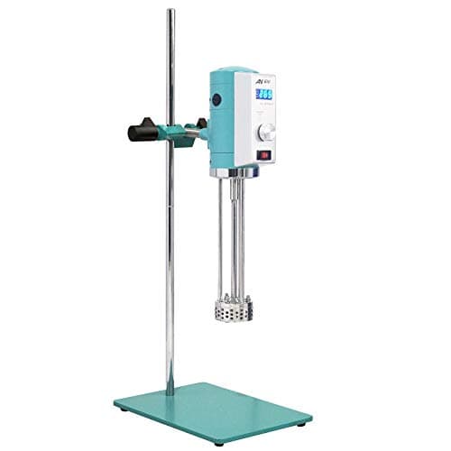 YUCHENGTECH AE300L-H Lab High Shear Dispersion Emulsifying Machine Digital Display Emulsifying Mixer High Speed Mixing Homogenizer 40L (Water) 220-240V 2000-11000rpm