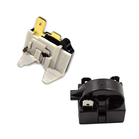 - M&M HARIS Refrigerator PTC Start Relay Overload 3 Pin, color: black 1 Set