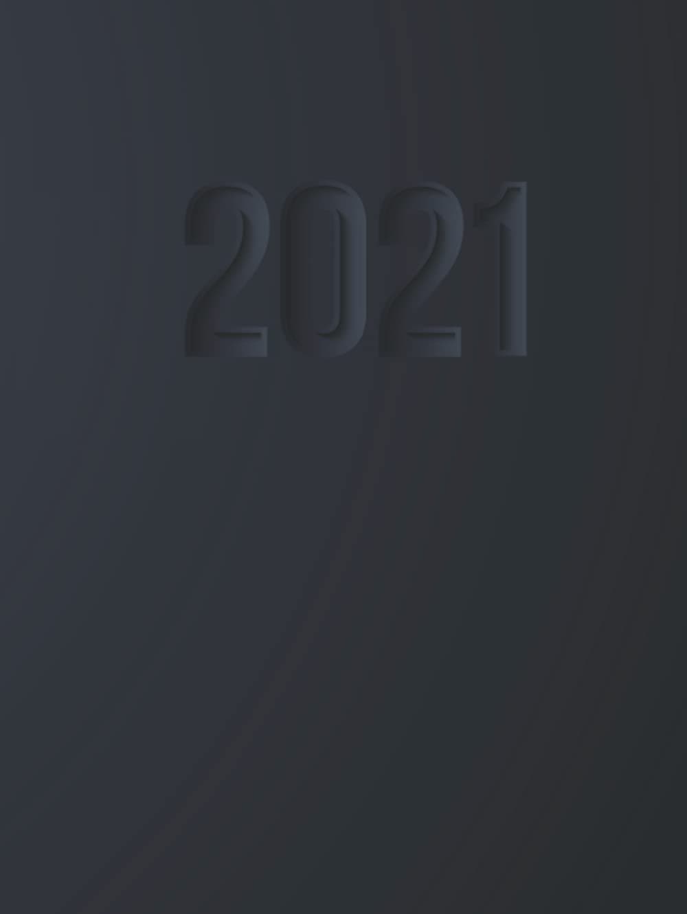 2021 Diary A4 One Page per Day: 8.5 x 11 - Hourly Calendar Appointment Daily Planner Book - Jan 2021 - Dec 2021 - Daily Priorities, Notes and To Do List: HARDCOVER