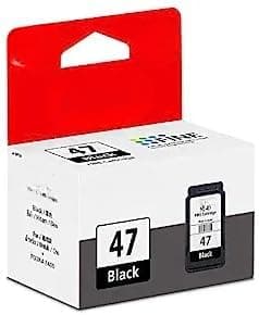 PG 47 Black Ink Cartridge Compatible Printer E400 E410 E417 E460 E470 E477 E480 E3170 E3177 E4270