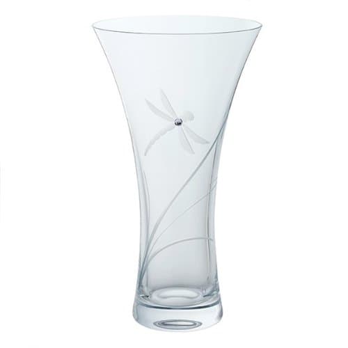 Dartington CrystalLarge Dragonfly Glitz Vase