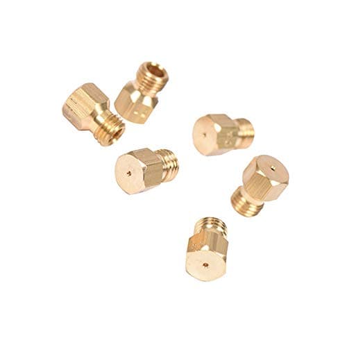LPG Conversion Kit 6 Jets/Nozzles pack 1 x 50, 1 x 65, 2 x 70, 2 x 87