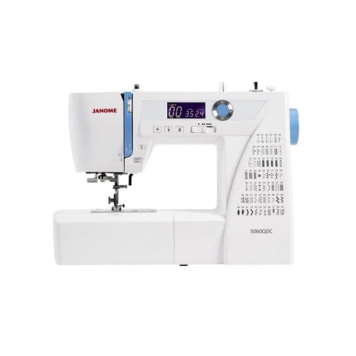 Sewing Machine 5060QDC 60 Stitches LCD Display Blue