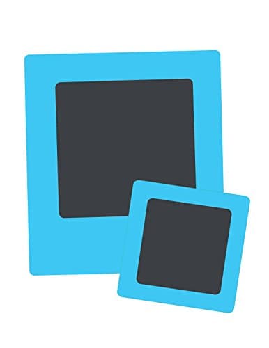 Siconi Collection 4" Sticky Photo Frame, Blue